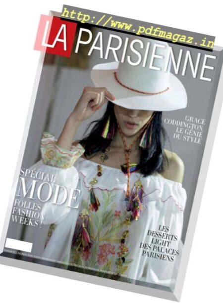 La Parisienne – Octobre 2016 Cover