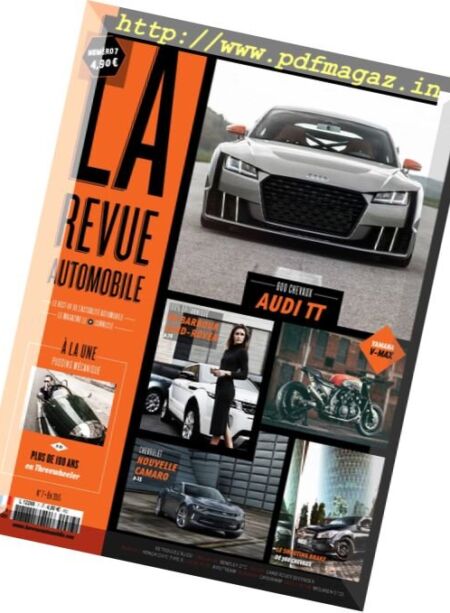 La Revue Automobile – Ete 2015 Cover