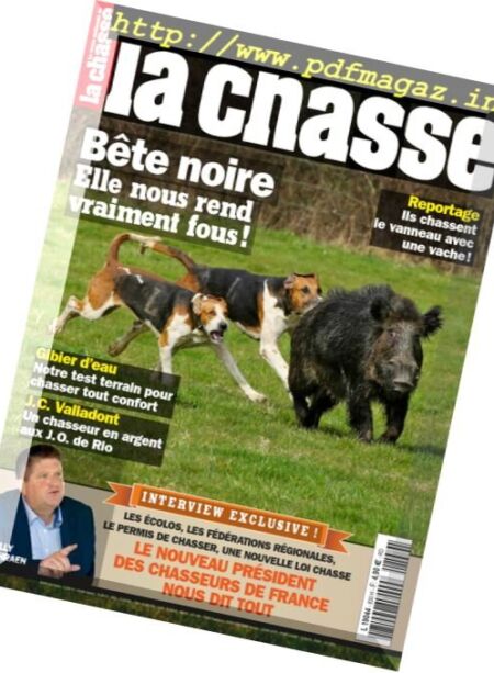 La Revue Nationale de la Chasse – Novembre 2016 Cover