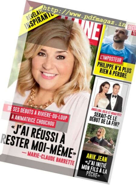 La Semaine – 23 Septembre 2016 Cover