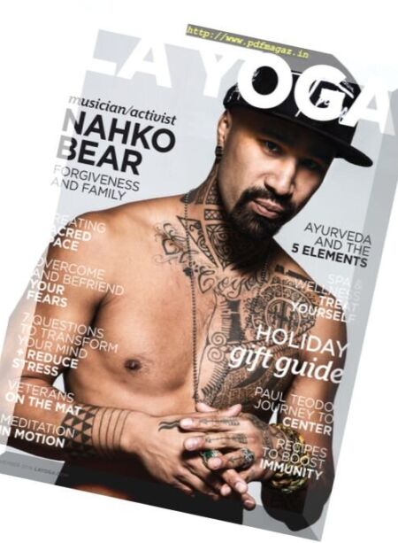 La Yoga Ayurveda & Health – November 2016 Cover