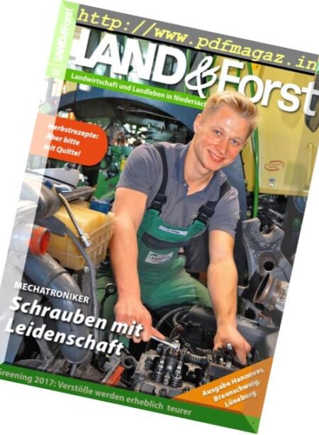 Land & Forst – 22 September 2016 Cover