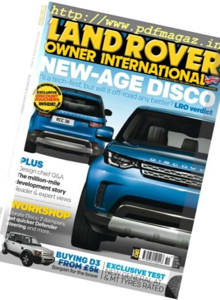 Land Rover Owner – Issue 12, November 2016 Cover