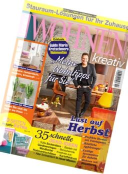 Laura Wohnen Kreativ – Oktober 2016
