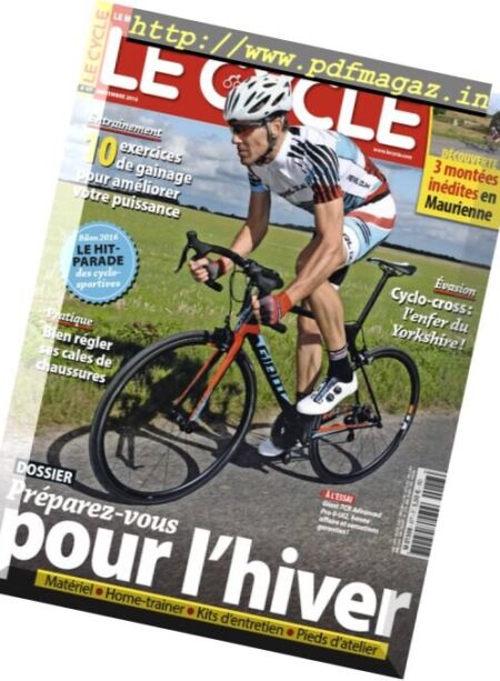 Le Cycle – Novembre 2016 Cover