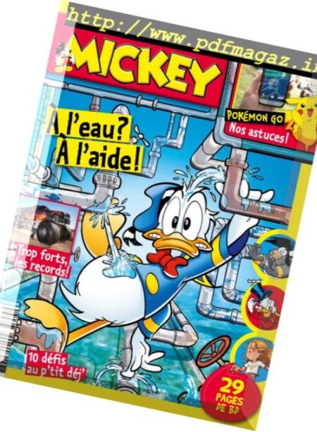 Le Journal de Mickey – 21 Septembre 2016 Cover
