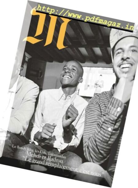 Le Magazine du Monde – 1 Octobre 2016 Cover
