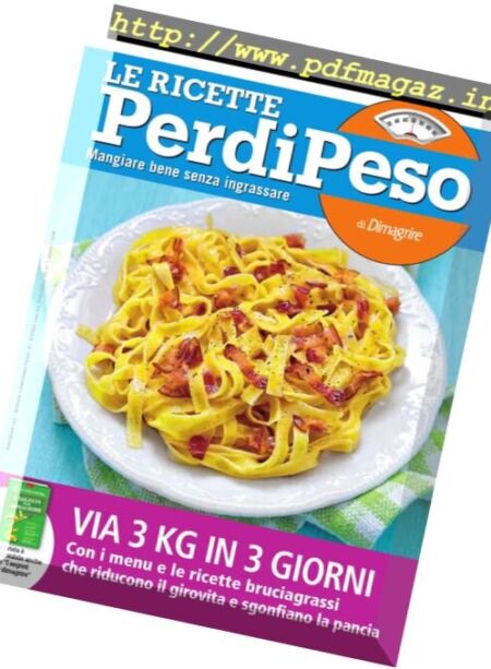 Le Ricette PerdiPeso – Ottobre 2016 Cover