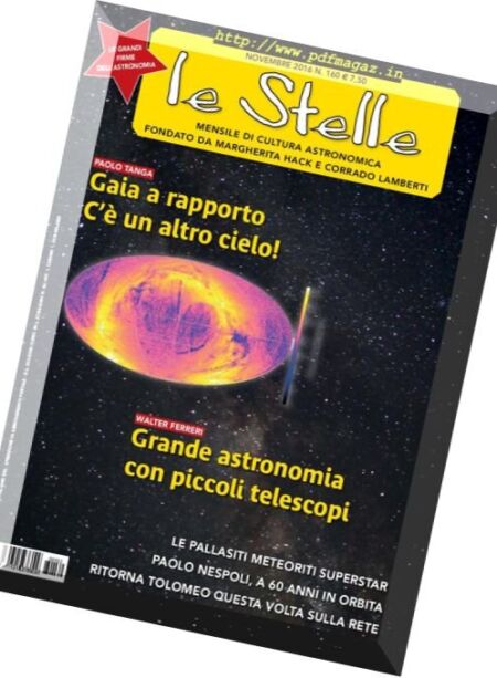 Le Stelle – Novembre 2016 Cover
