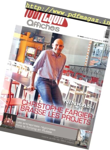 Le Tout Lyon – 8 Octobre 2016 Cover