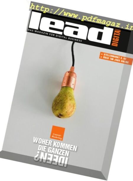 Lead Digital – 19 Oktober 2016 Cover