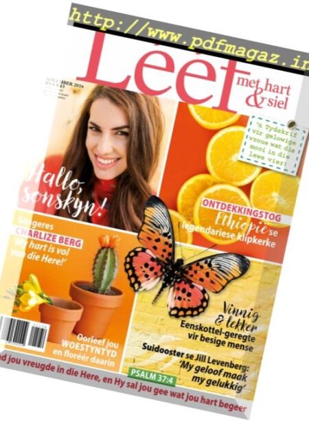 Leef – November 2016 Cover