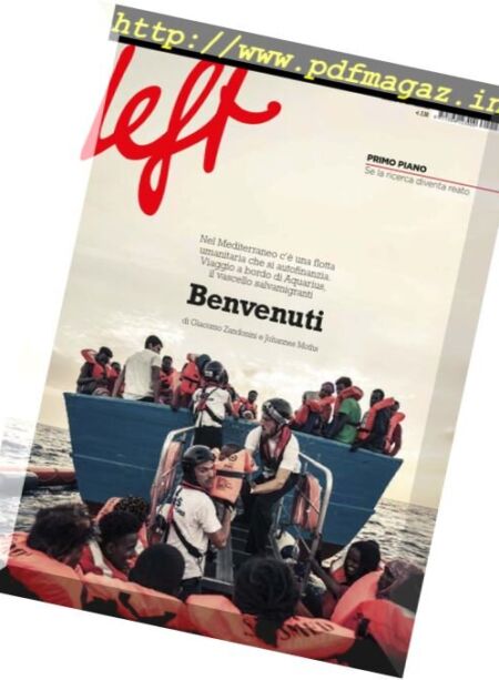 Left – 22 Ottobre 2016 Cover