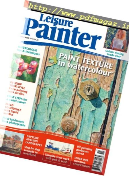 Leisure Painter – November 2016 Cover