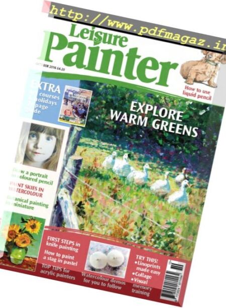 Leisure Painter – October 2016 Cover