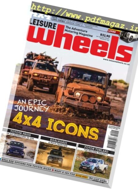 Leisure Wheels – November 2016 Cover