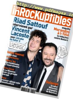 Les Inrockuptibles – 12 au 18 Octobre 2016