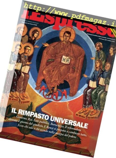 L’Espresso – 2 Ottobre 2016 Cover
