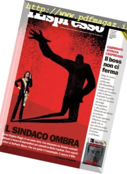 L’Espresso – 30 Ottobre 2016