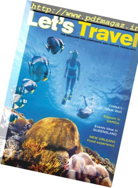Let’s Travel – October-November 2016 Cover