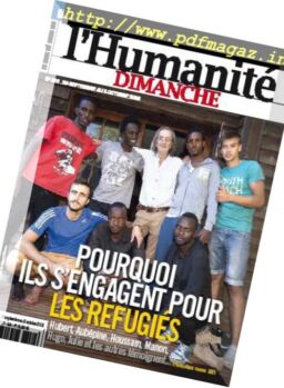 L’Humanite Dimanche – 29 Septembre au 5 Octobre 2016