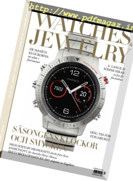 Lifestyle Watches & Jewelry – Nr.2, 2016 Cover