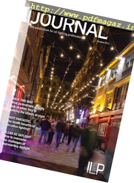 Lighting Journal – October 2016 Cover