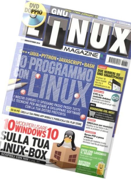 Linux Magazine – Settembre-Ottobre 2016 Cover