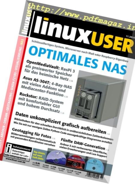 LinuxUser – November 2016 Cover