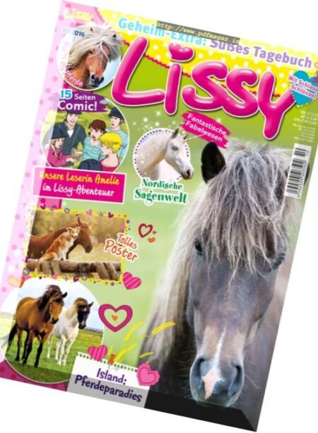Lissy – Oktober 2016 Cover