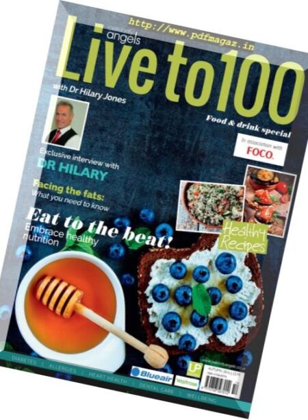 Live to 100 with Dr Hilary Jones – Autumn 2016 Cover