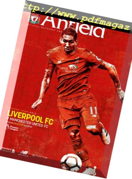 Liverpool FC v Manchester United FC – 17 October 2016 Cover