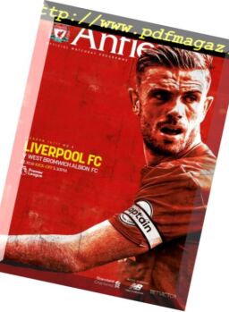 Liverpool FC v West Bromwich Albion FC – 22 October 2016