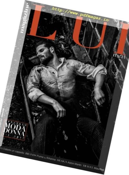 Lui Italia – Ottobre 2016 Cover