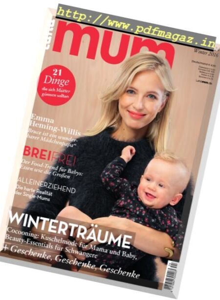 Luna Mum – Winter 2016 Cover