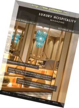 Luxury Hospitality Magazine – October 2016