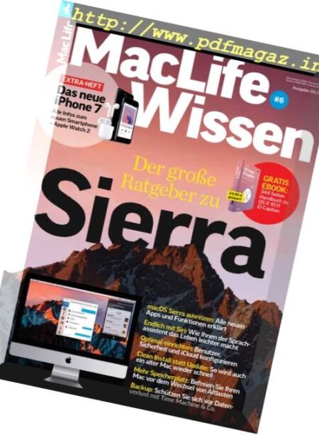 Mac Life Wissen – N 6, 2016 Cover