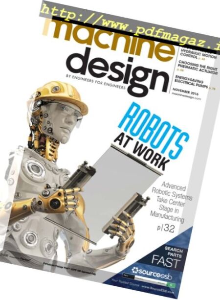 Machine Design – November 2016 Cover