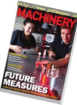 Machinery Magazine – August 2016