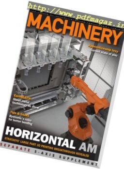 Machinery Magazine – September 2016