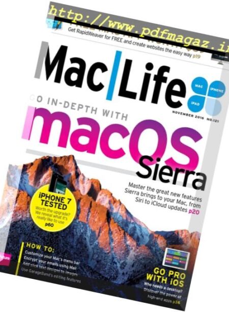 MacLife UK – November 2016 Cover