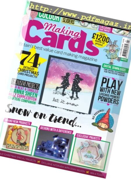 Making Cards – Christmas 2016 Cover