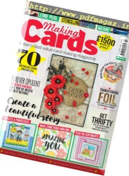 Making Cards – October 2016