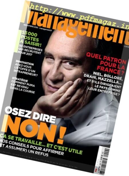 Management – Novembre 2016 Cover