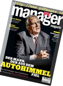 Manager Magazin – September 2016