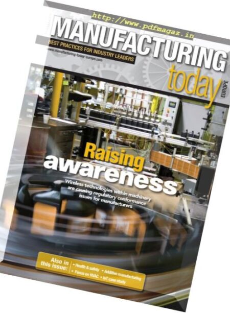 Manufacturing Today Europe – October 2016 Cover
