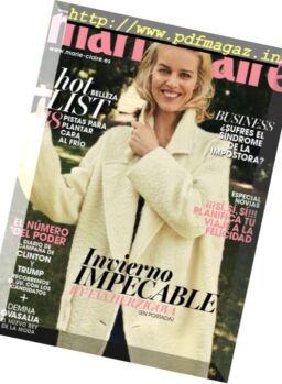 Marie Claire Spain – Noviembre 2016