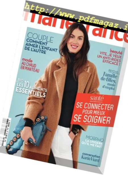 Marie France – Decembre 2016 Cover