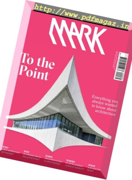 Mark Magazine – October-November 2016 Cover
