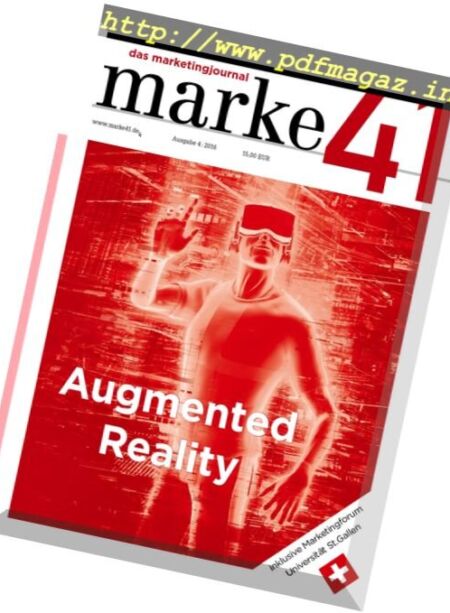 Marke 41 – Nr.4, 2016 Cover